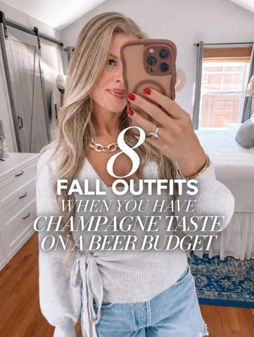 holycityblonde Instagram post about Affordable fall style
