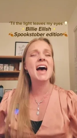 hopeambridgesings Instagram post about Billie Eilish song cover