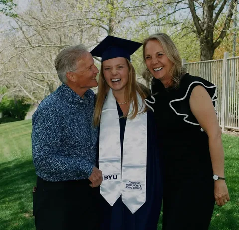 hopeambridgesings Instagram post about College graduation