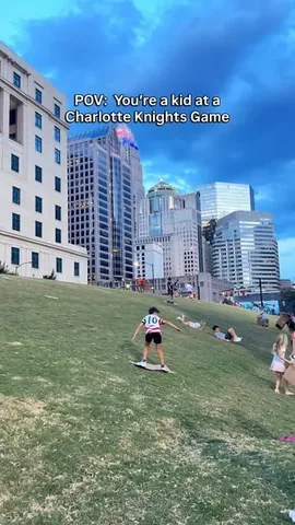 houseofhensen Instagram post about Charlotte Knights baseball game