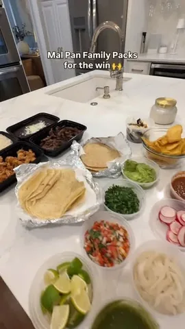 houseofhensen Instagram post about Family taco meal packs