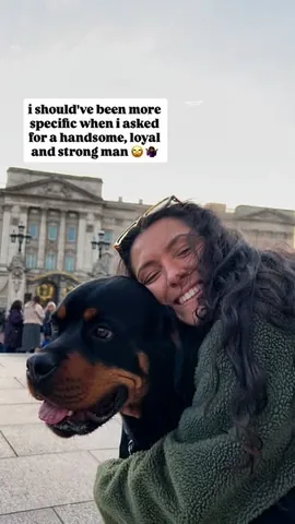 hudsonlerottie Instagram post about Dog companionship