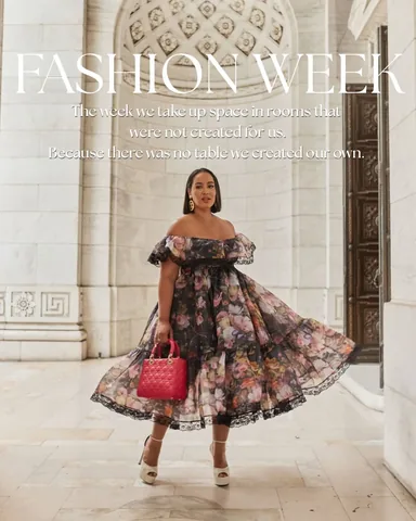 iambeauticurve Instagram post about Fashion career journey