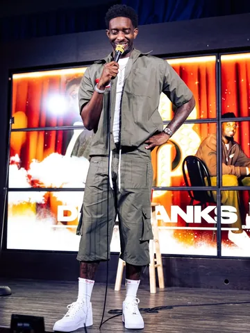 iamdesibanks Instagram post about Live comedy weekend recap