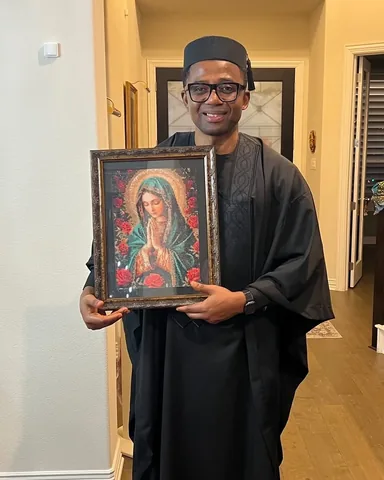 iam_fr_onyeka Instagram post about Christmas greeting