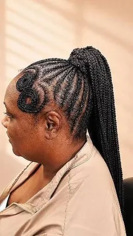 iamjafaea Instagram post about Protective hairstyle