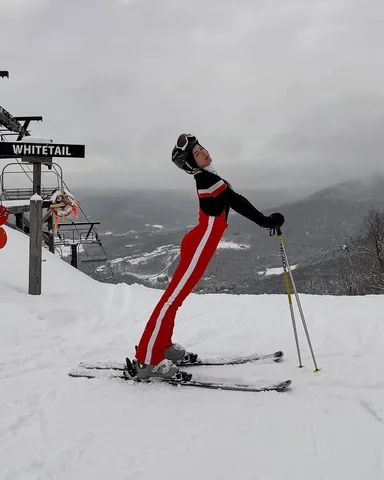 iamlena Instagram post about Winter recreation