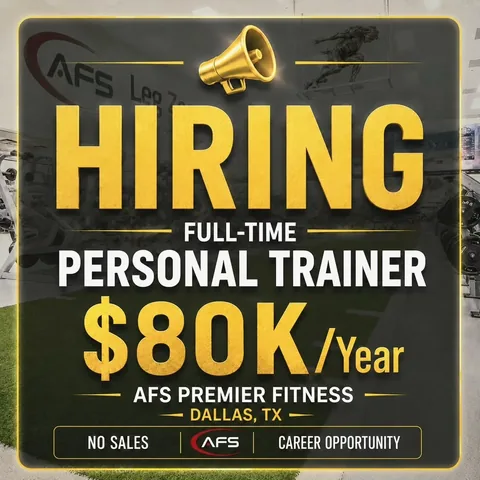 iamsarahfit Instagram post about Personal trainer recruitment