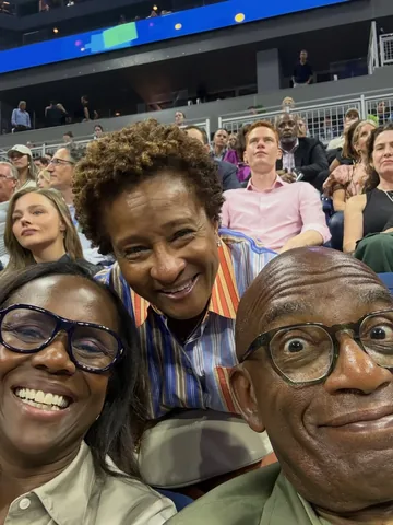 iamwandasykes Instagram post about US Open attendance