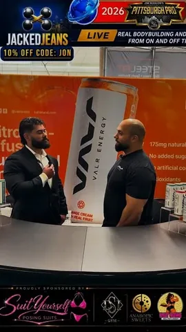 ifbbjondelarosa Instagram post about Energy drink promotion