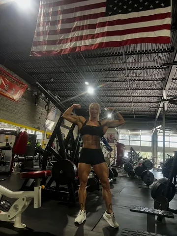 ifbbmissytruscott Instagram post about Gym travel visit