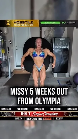 ifbbmissytruscott Instagram post about Competition preview