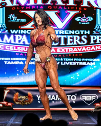 ifbbprocherylmears Instagram post about Tampa Pro bodybuilding event