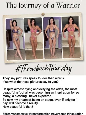 ifbbprocherylmears Instagram post about Bodybuilding comeback