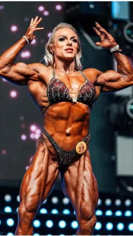 ifbbpro_gemmalancaster Instagram post about Bodybuilding journey reflection