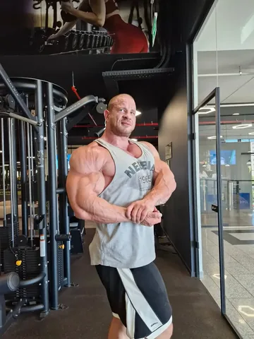 ifbb_pro_michalkrizokrizanek Instagram post about Olympia 2026 preparation