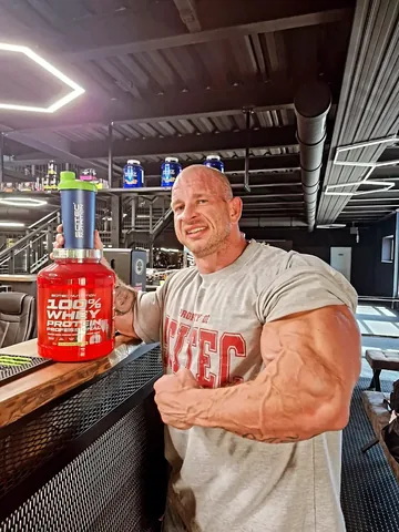 ifbb_pro_michalkrizokrizanek Instagram post about Supplement discount code