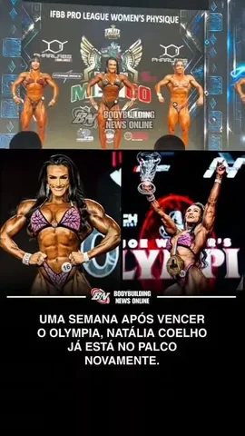 ifbbpronataliacoelho Instagram post about Competition news