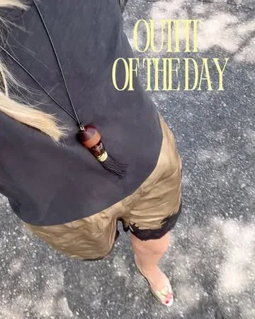ifthechoofits Instagram post about Lace shorts outfit styling