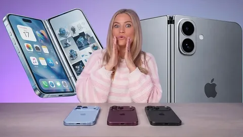 ijustine Instagram post about IPhone 18 and foldable iPhone rumors