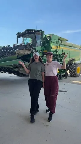 ijustine Instagram post about John Deere precision agriculture