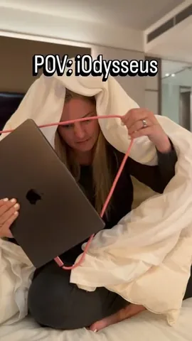 ijustine Instagram post about Modern Odysseus reference
