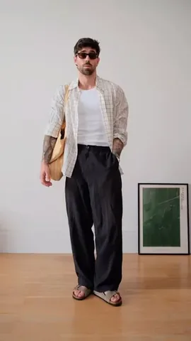 imdanielsimmons Instagram post about Summer outfit styling