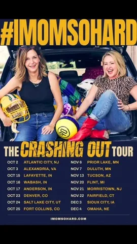 imomsohard Instagram post about Live comedy tour