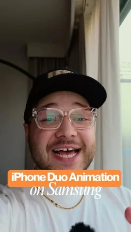 imparkerburton Instagram post about Foldable phone software