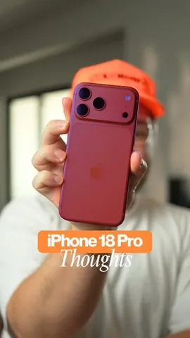 imparkerburton Instagram post about IPhone 18 Pro