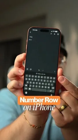 imparkerburton Instagram post about IPhone keyboard