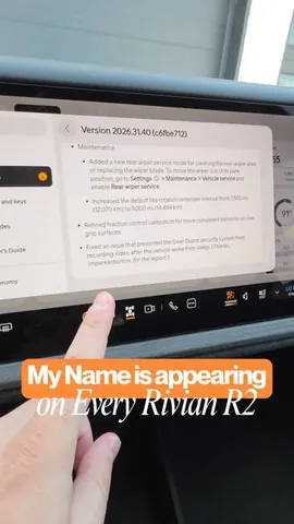 imparkerburton Instagram post about Rivian R2