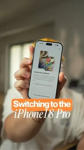 imparkerburton Instagram post about IPhone 18 Pro