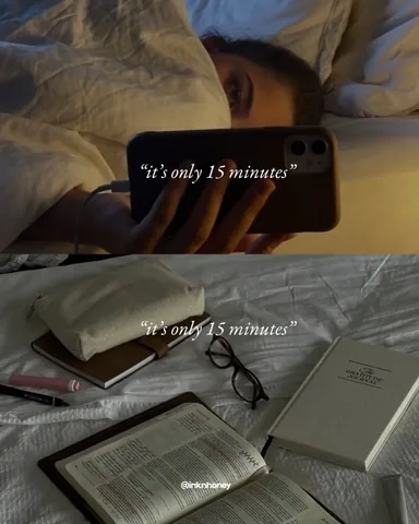inknhoney Instagram post about Prayer and time use