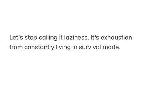inthistogethernow_ Instagram post about Trauma related exhaustion