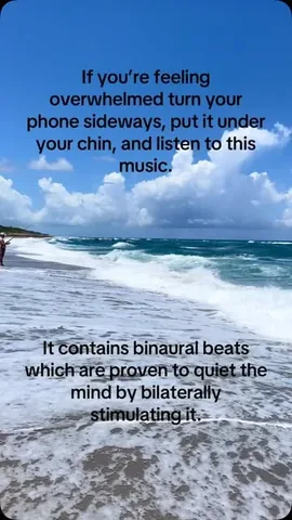 inthistogethernow_ Instagram post about Audio based stress relief