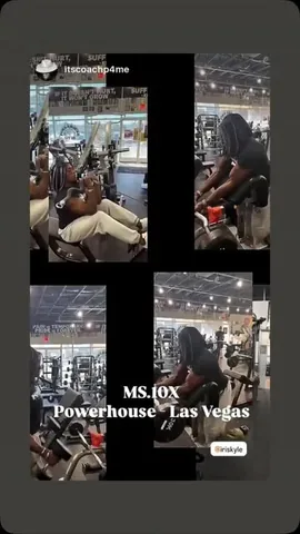 iriskyle Instagram post about Chest training