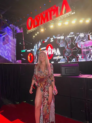 iriskyle Instagram post about Olympia competition update
