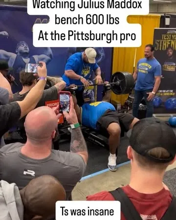 irregular_strength Instagram post about Bench press performance