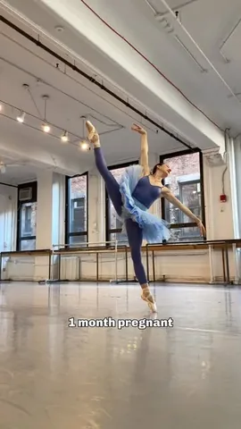 isabellaboylston Instagram post about Pregnancy and dance