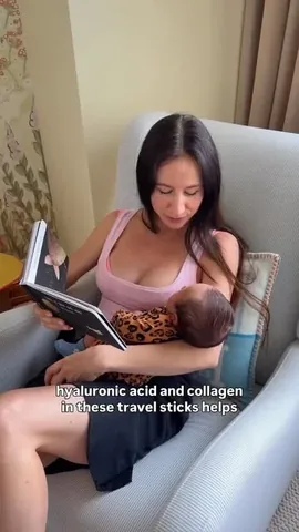isabellaboylston Instagram post about Postpartum wellness product promotion