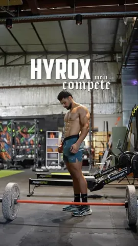ishaanthakurr Instagram post about Hyrox training