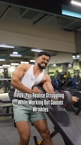 ishaanthakurr Instagram post about Gym humor