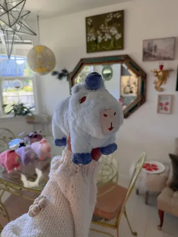 isle7crossing Instagram post about Capybara plush toys