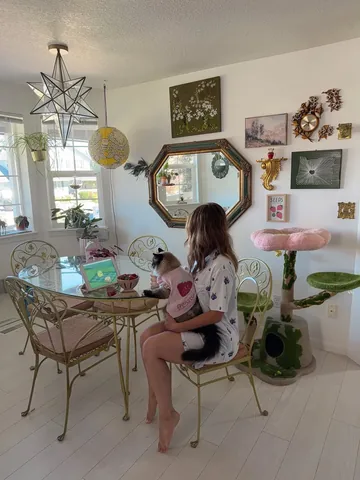 isle7crossing Instagram post about Branded summer loungewear