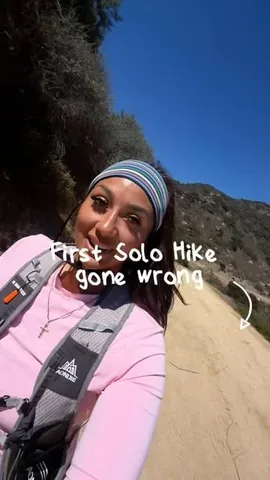 itscassieblanko Instagram post about Hollywood Sign hike
