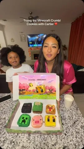 itscassieblanko Instagram post about Crumbl Cookie tasting