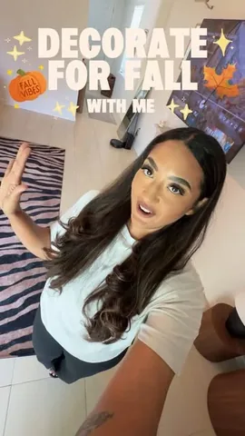 itscassieblanko Instagram post about Fall home decor