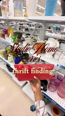 itskaykennedy Instagram post about Thrift shopping