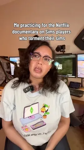 itsmetroi Instagram post about Sims 4 player culture